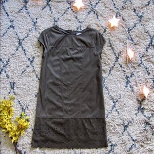 Xhilaration™ Olive Faux Suede Dress